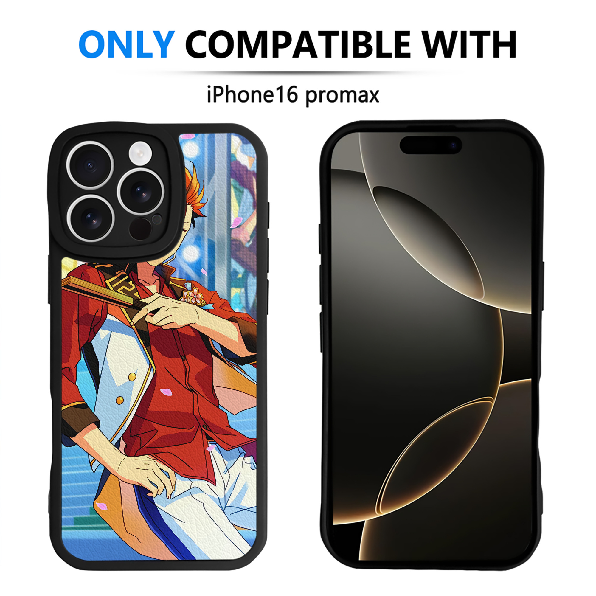 （画像用） あんさんぶるスターズ! Ensemble Stars 【iPhone 16シリーズ対応】シリコンスマホケース（レザー調） 材質：シリコン
